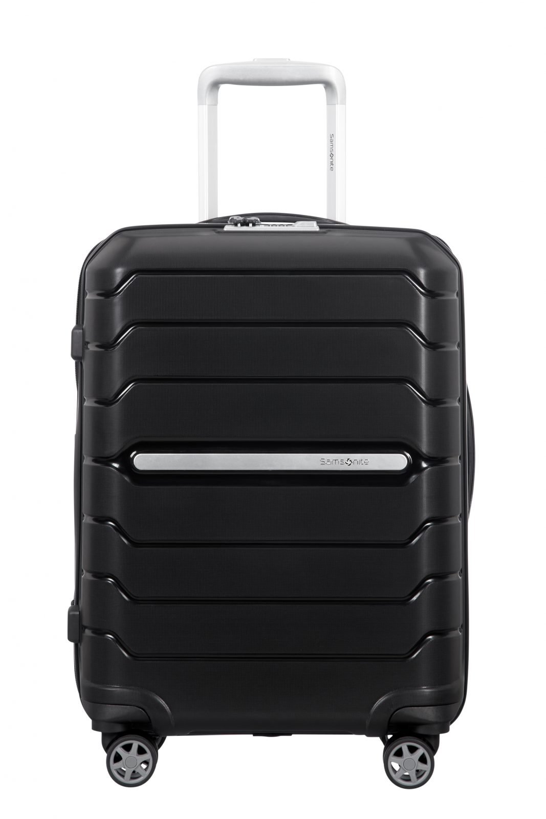 Samsonite Flux 4 Rad Trolley 55cm Cabinsize erweiterbar Leder Meißner